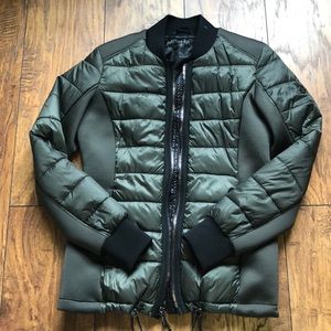 New Michael Kors Jacket military green
